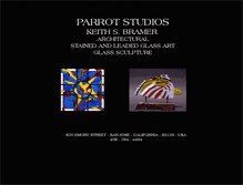Tablet Screenshot of keithbramer.com